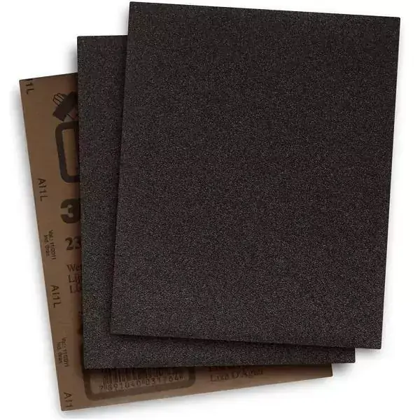 Lixa de Agua 3M 211Q Grão P220 225 X 275 MM 50 Unidades