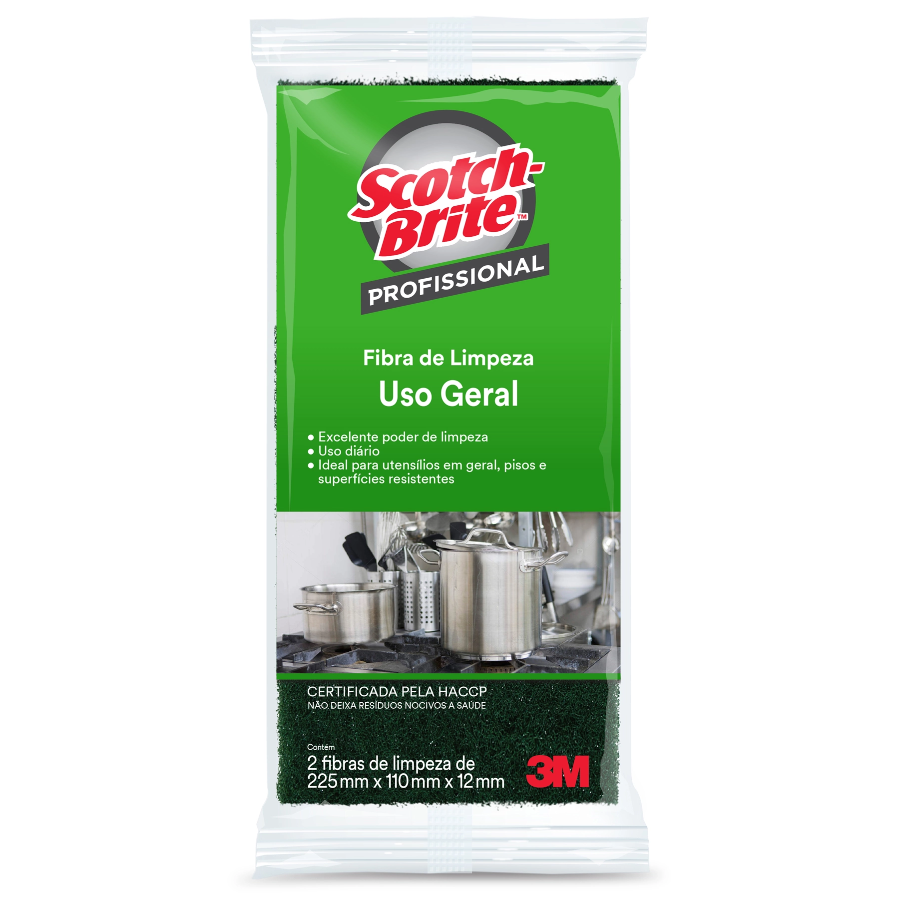 Fibra para Uso Geral 2un Scotch Brite