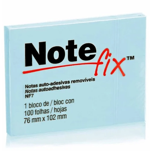 POST IT 76X102MM 100FL AZUL NOTEFIX 3M