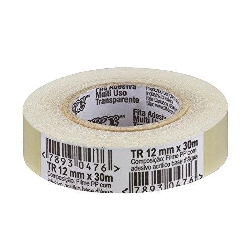 Fita Durex 3m 12mmx30m Pct R004174262