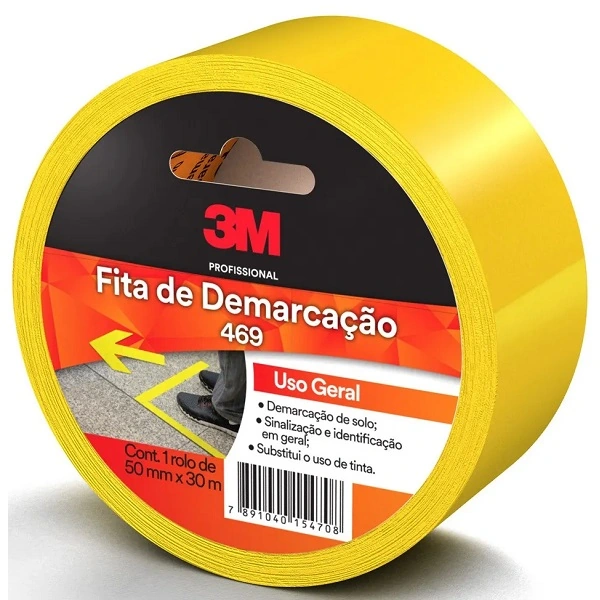 Fita Demarcacao Solo Am 50x30m 3m