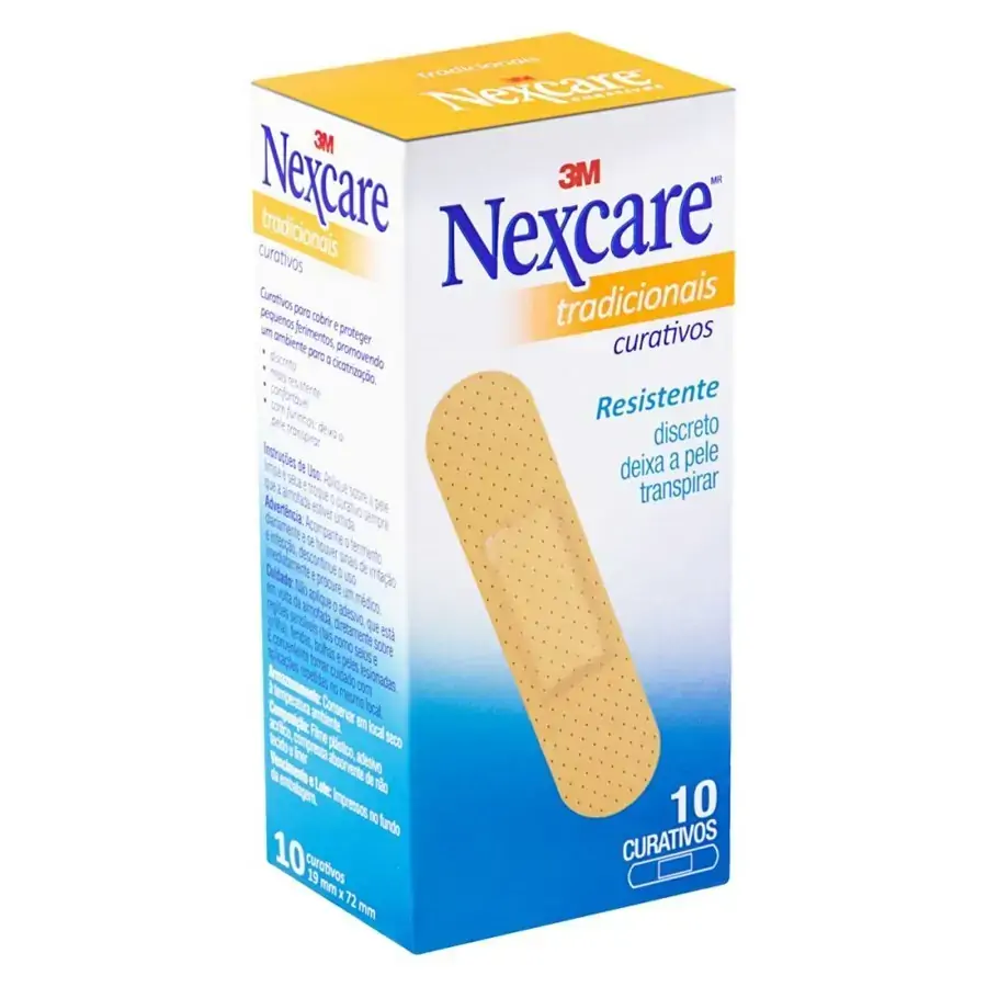 Curativo Tradicional Nexcare Caixa 10 Unidades