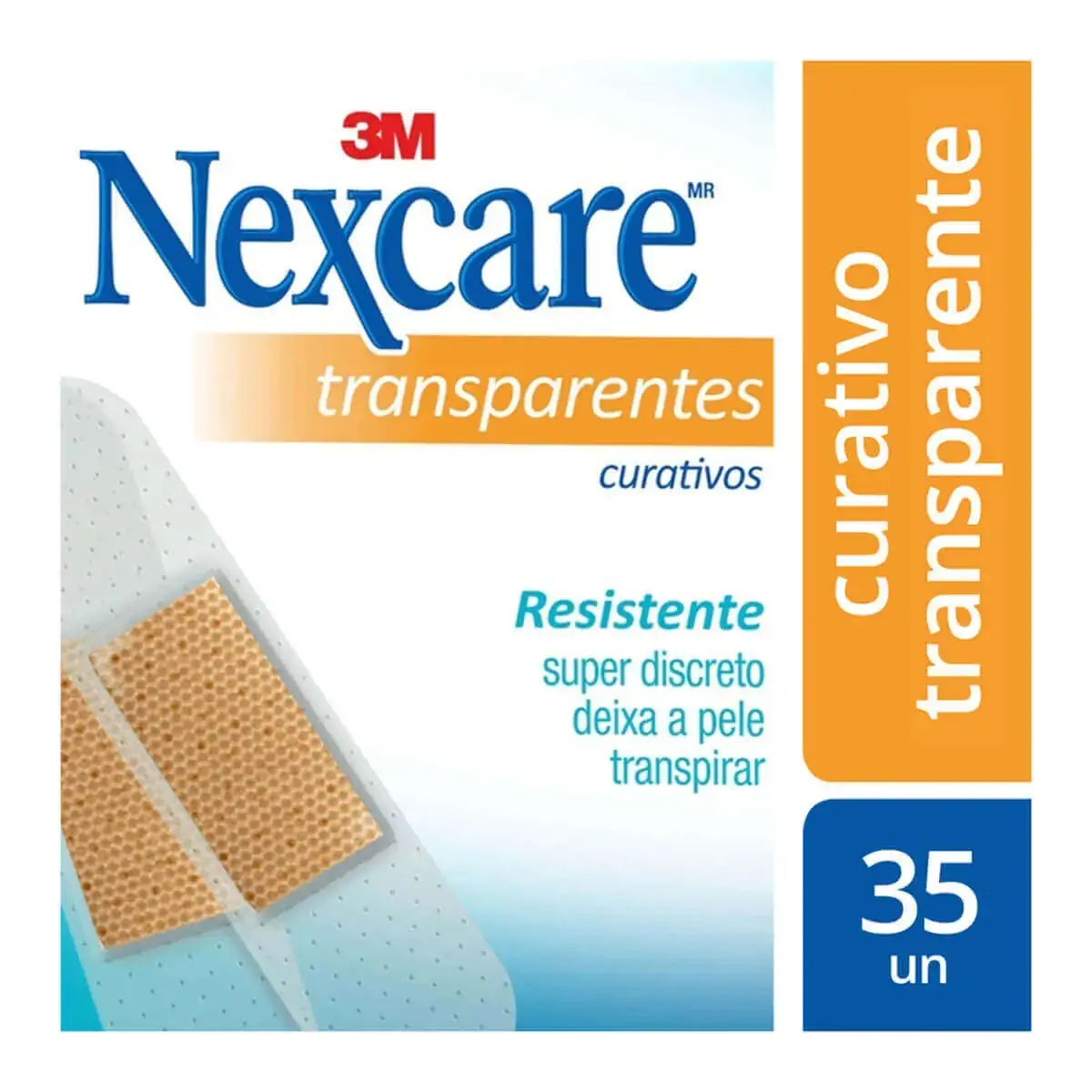 Curativo Nexcare Transparente 35 Unidades