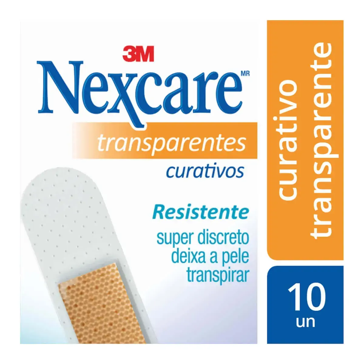 Curativo Nexcare Transparente 10 Unidades