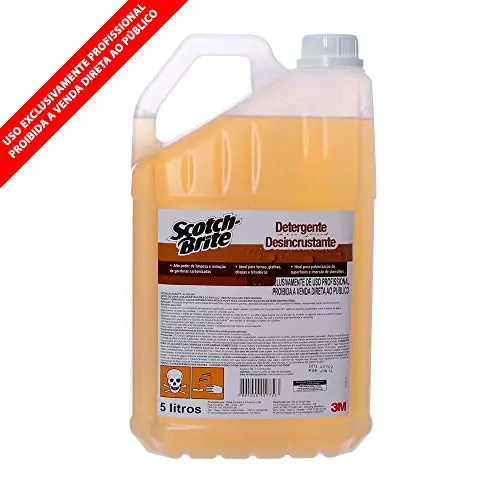 Detergente Desincrustante Galão Com 5 Litros Scotch Brite...