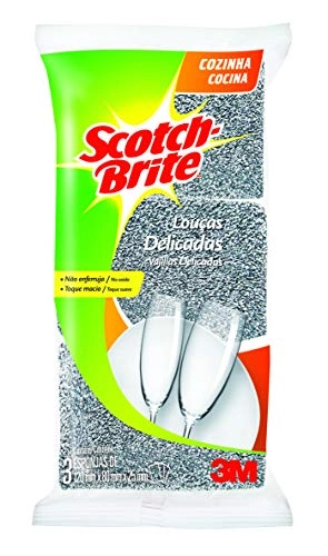 Esponja Scotch Brite Prateada