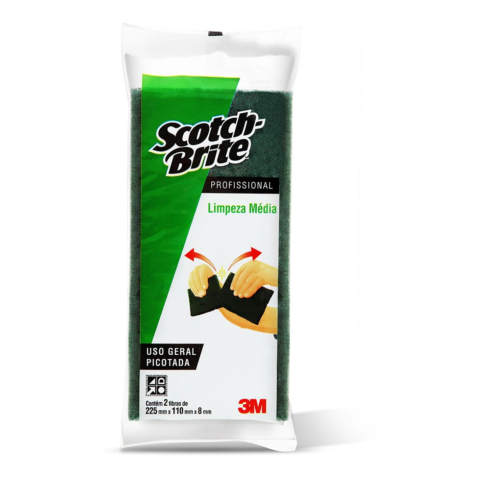Fibra Scotch Brite C/2 Uso Geral
