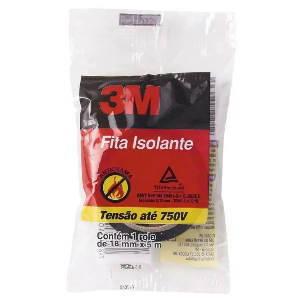 Fita Isolante 3m Scotch 18mm 5m