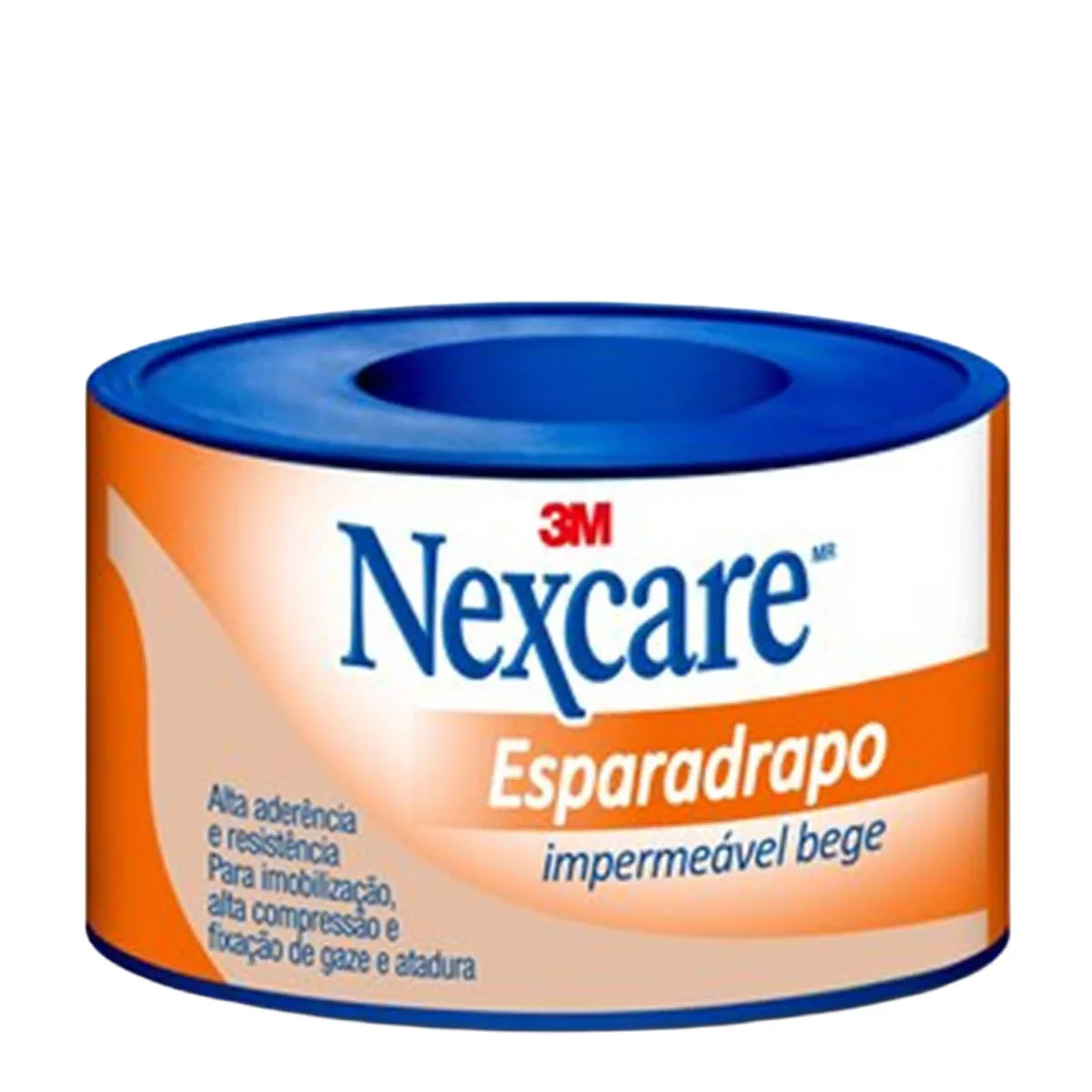 Esparadrapo Impermeável Nexcare Bege 25mm x 3m