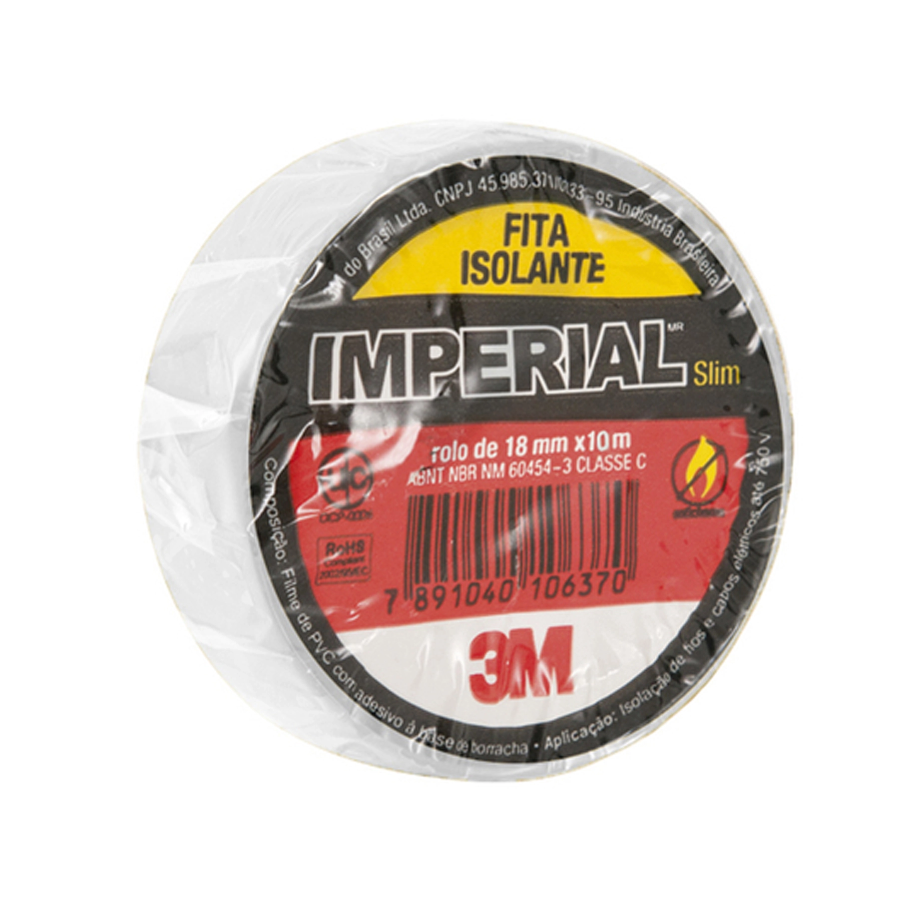 Fita Isolante 3m Imperial Bc 18x10mt