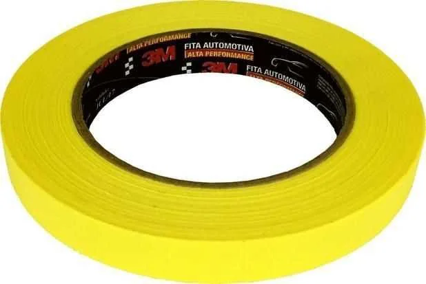 Fita Crepe Automotiva 3M 18MM X 40M ALTA Performance