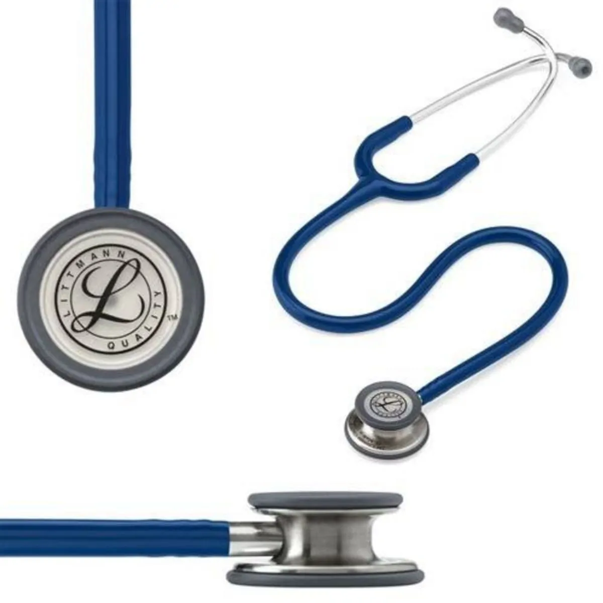Estetoscopio Littmann Classic Iii Azul Marinho 3
