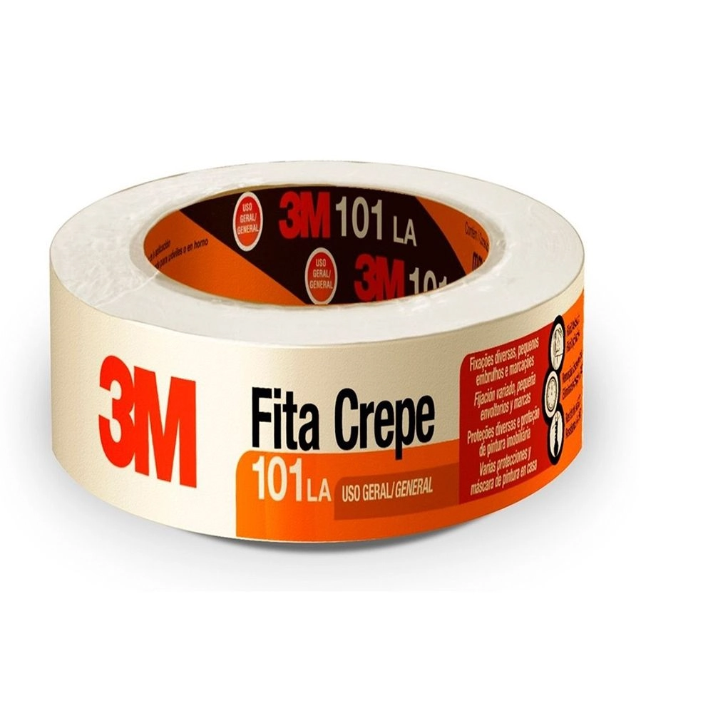 Fita Crepe Uso Geral Rl 48mmx50m Pc C2