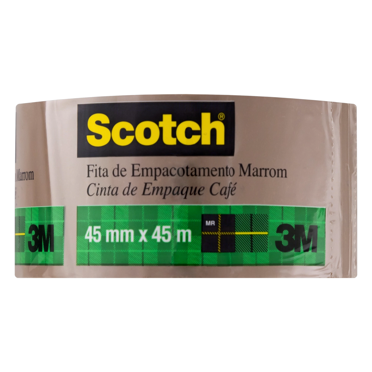 Fita Empacotamento Marrom Scotch 45mm X 45m