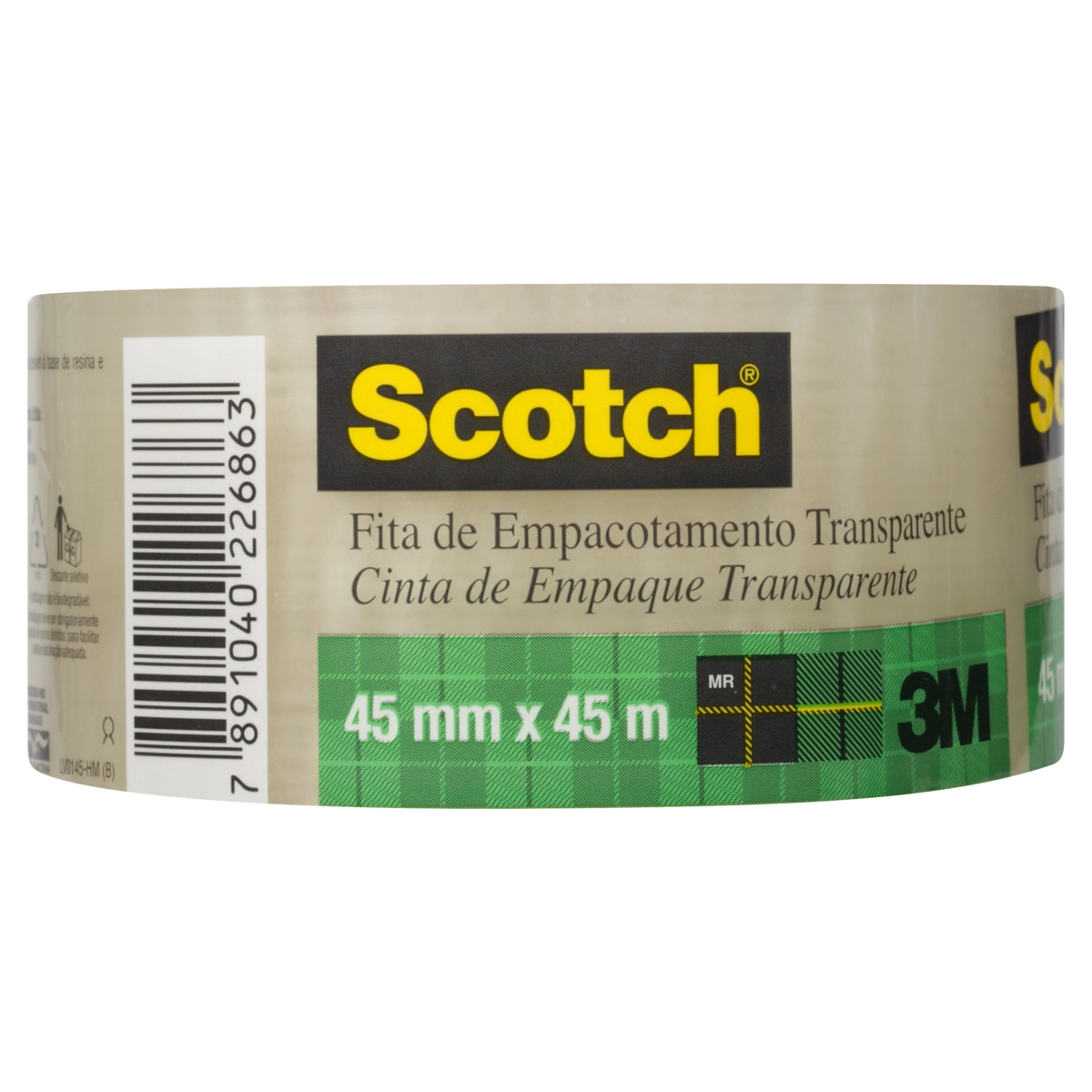 Fita Empacotamento Transparente Scotch 45mm X 45m