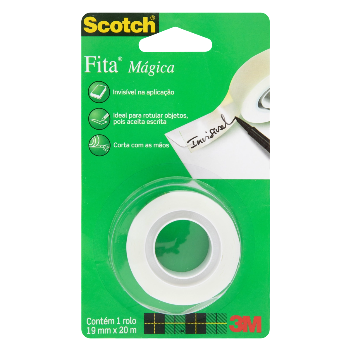 Fita Mágica Scotch 19mm X 20m