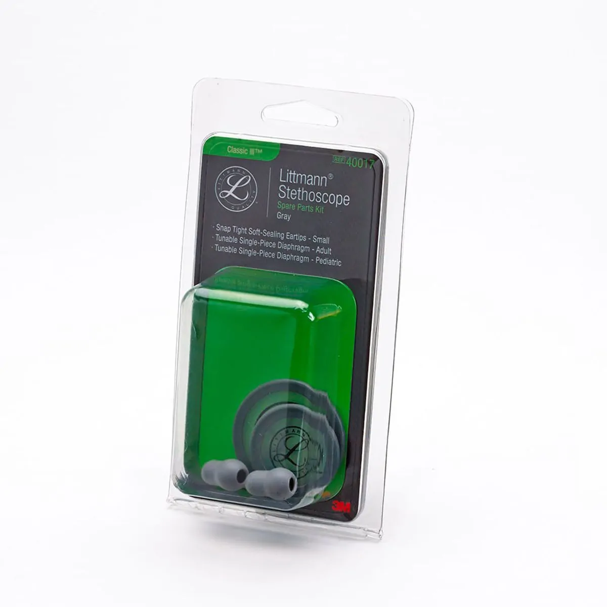 Kit de reparo para estetoscópios Littmann Classic III e Cardiology IV Cinza 40017 - 3M
