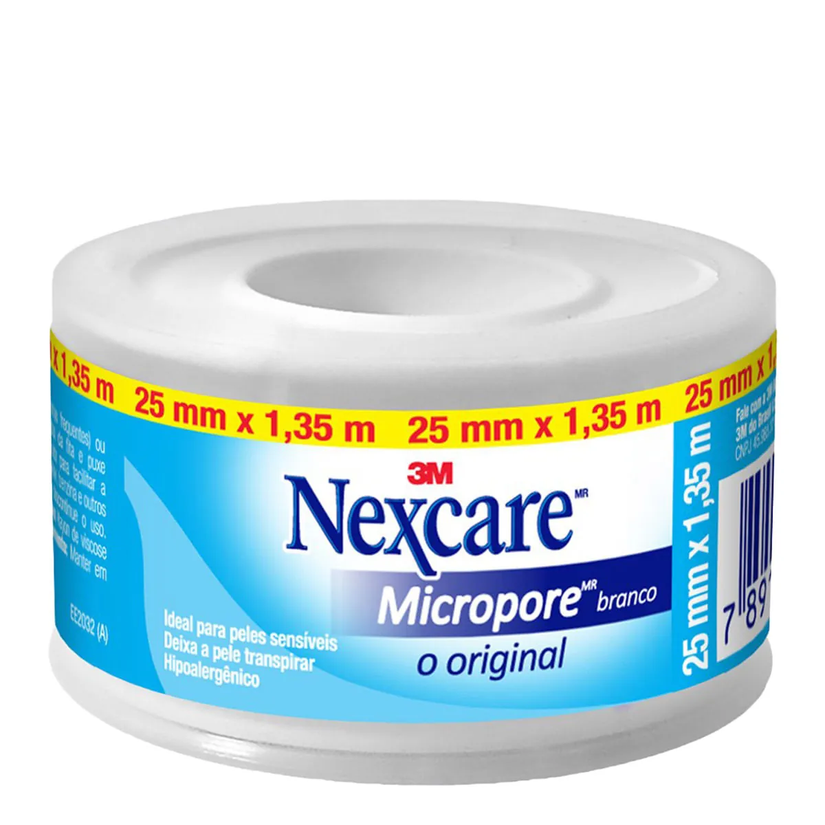 Esparadrapo Nexcare Micropore Branco 25mm x 1,35m