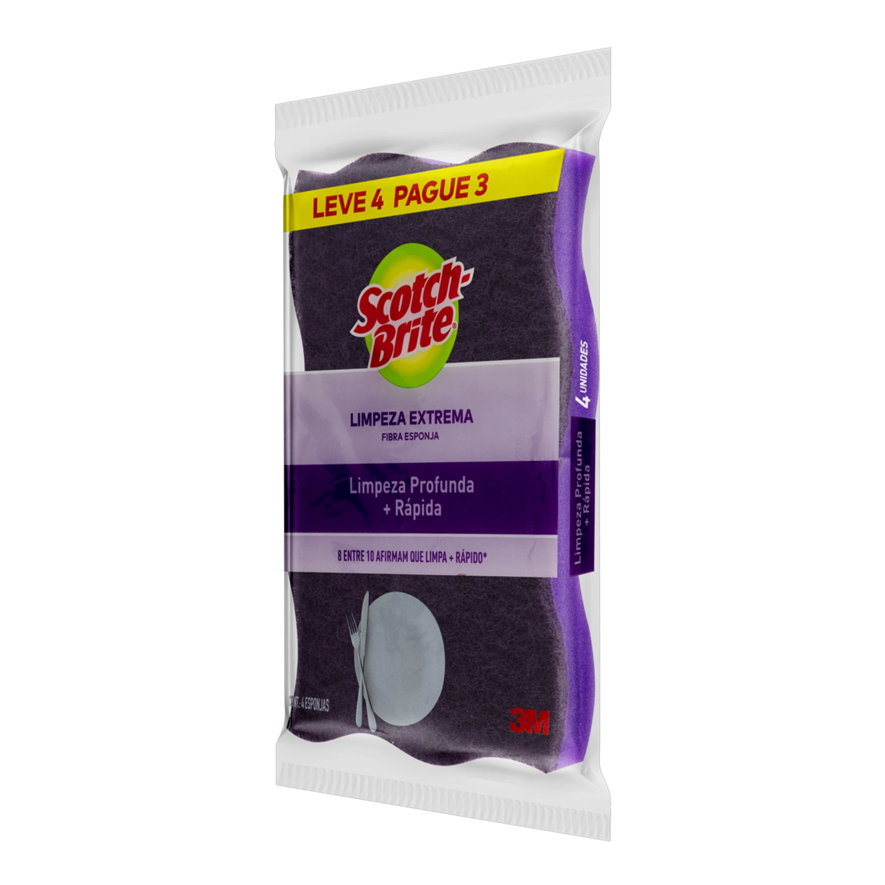 Esponja Scoth Brite Extrema Leve 4 Pague 3