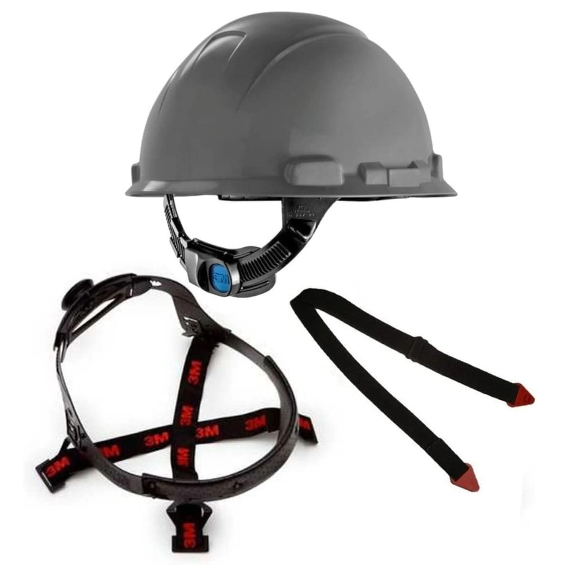 Capacete H-700 Ajuste Fácil Tamanho Único Cinza 3M