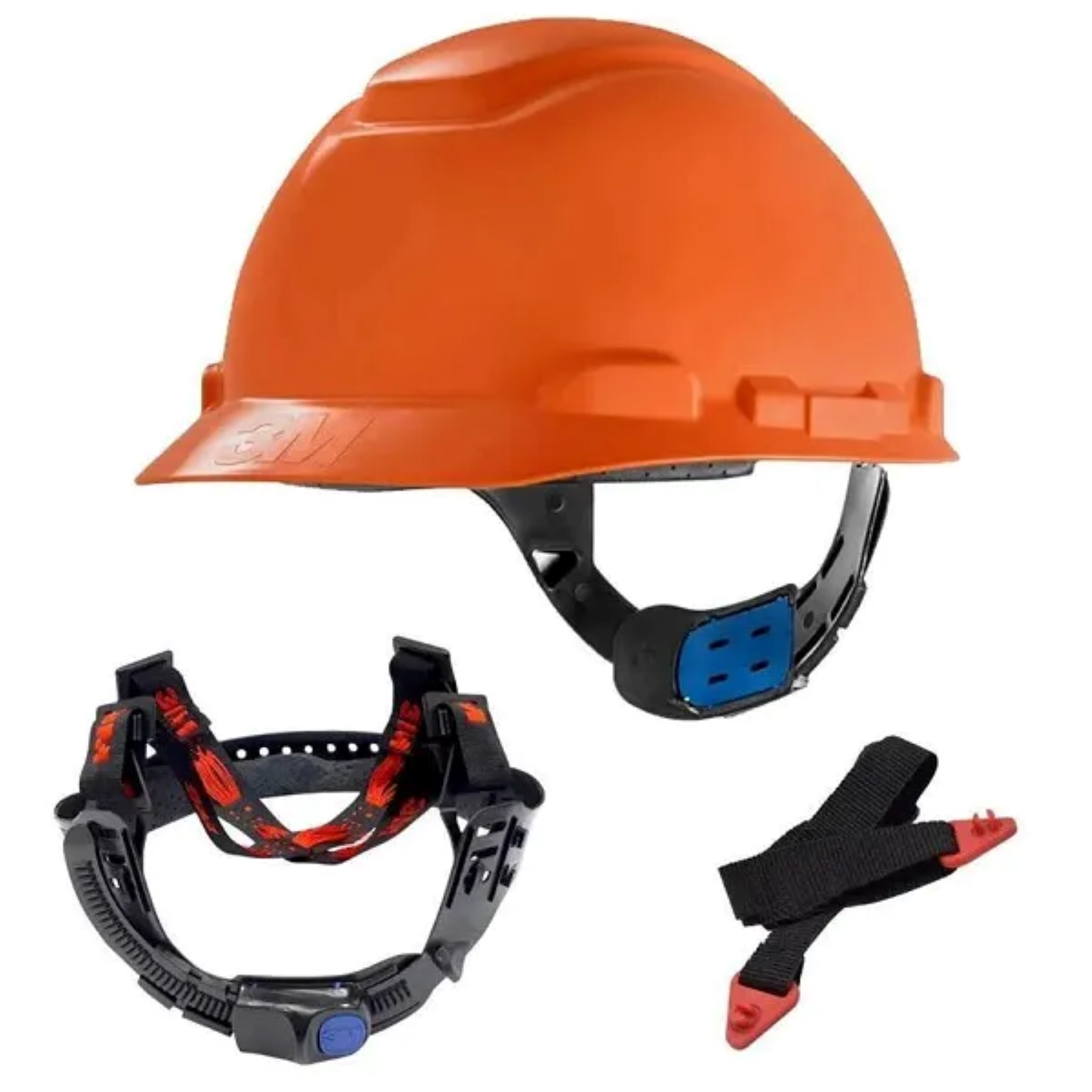 Capacete H-700 Ajuste Fácil Tamanho Único Laranja 3M