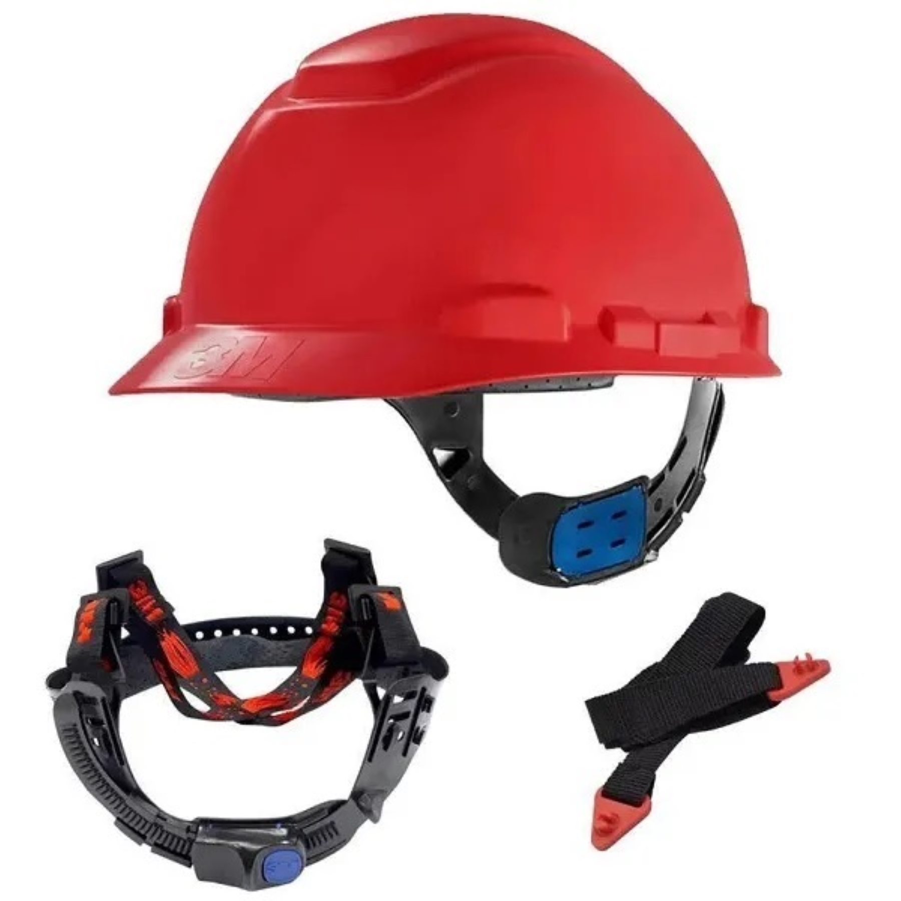 Capacete H700 3m C/ Catraca Ca29638 Vermelho