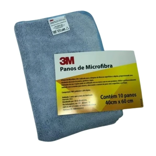 Pano Microfibra Automotivo 40X60cm - 3M HB004588495