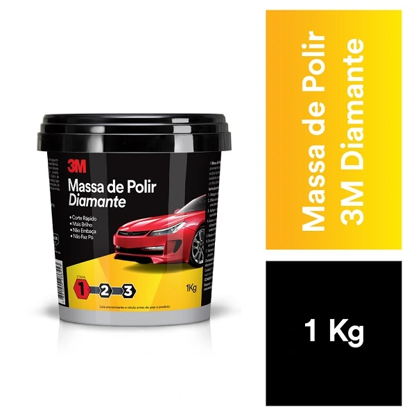 Massa Para Polir 3m Diamante 1kg