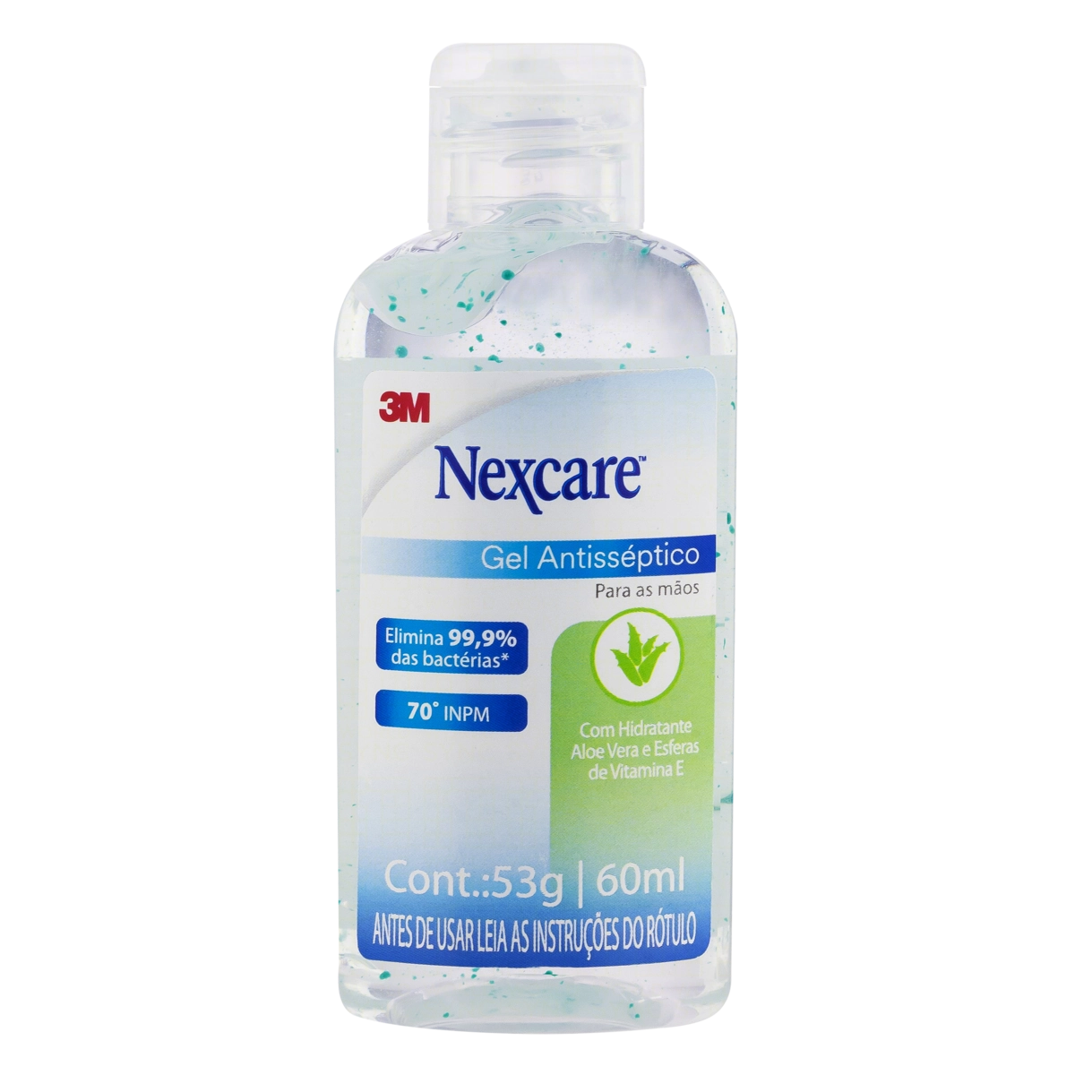 álcool Gel 70 Inpm Nexcare Squeeze 53g