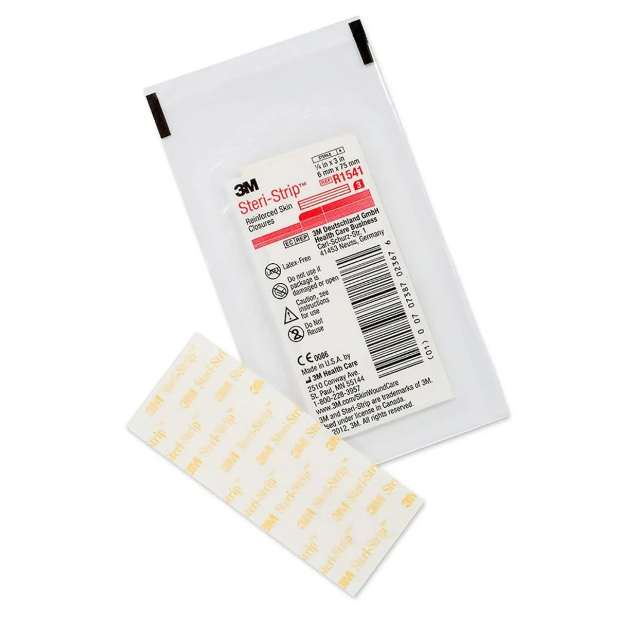 Curativo Sutura Ponto Falso Steri-Strip 6X75mm R1541 (caixa com 50un)- 3M
