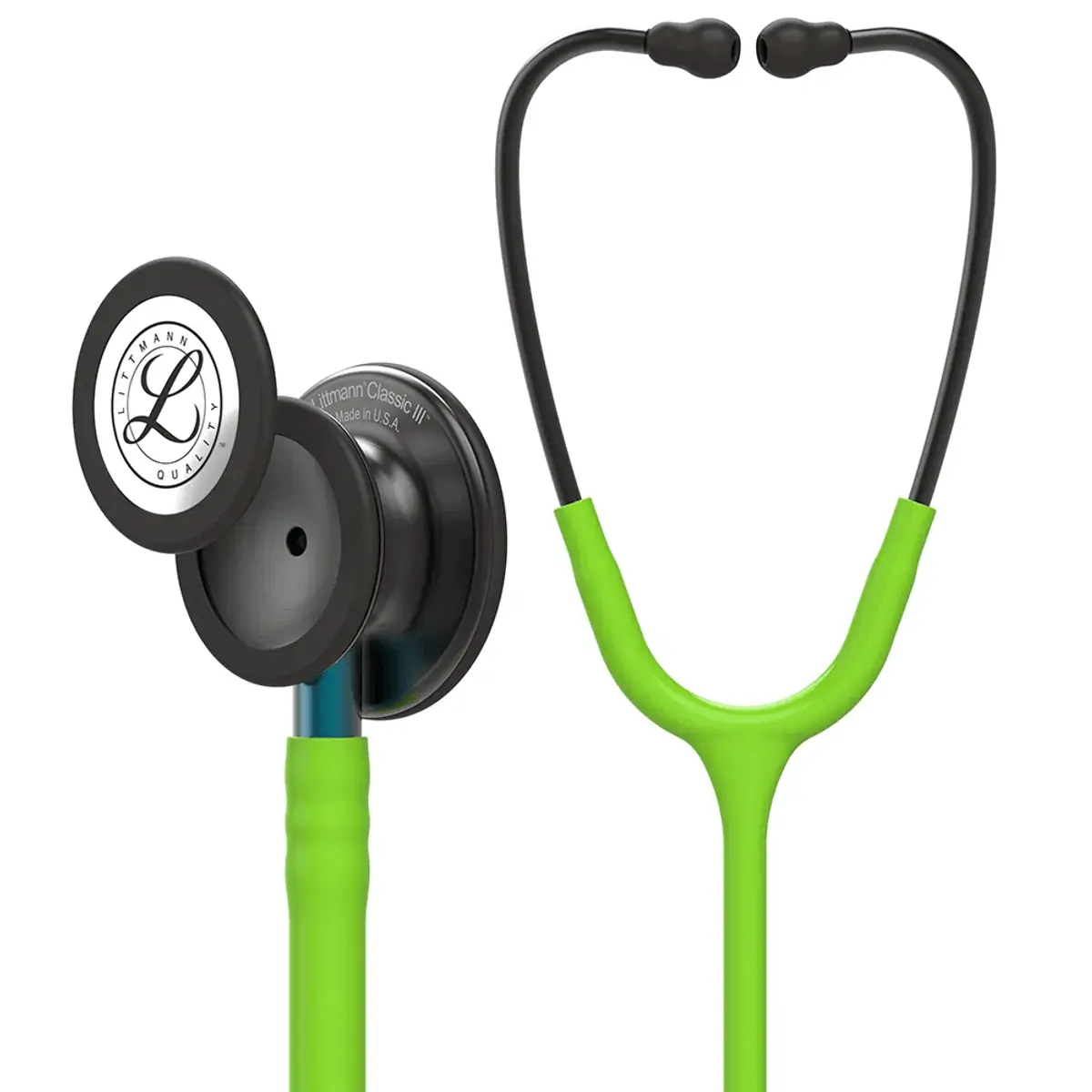 Estetoscopio 3M Verde Limão 5875 Littmann Classic III - Estetoscopio 3M Verde Limão Classic III 5875