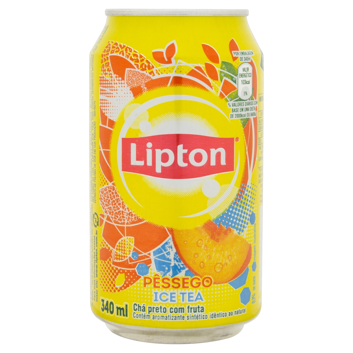 Ice Tea Pessego Lipton Lata