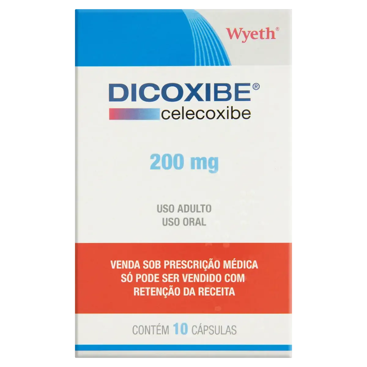 Dicoxibe 200mg Wyeth Caixa 10 Cápsulas
