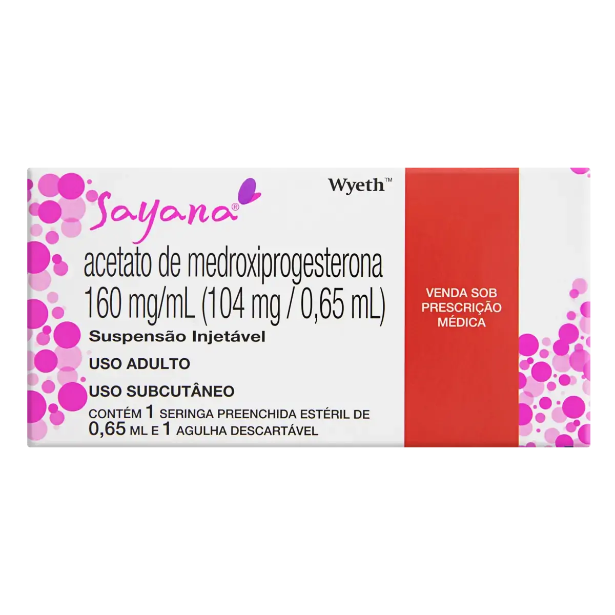 Sayana 160Mg/Ml 1 Amp 0,65Ml