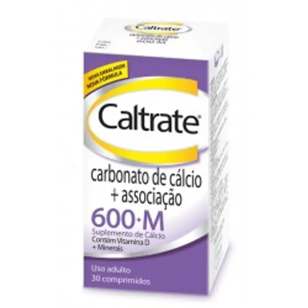 Caltrate 600 M C/ 30 Comprimidos
