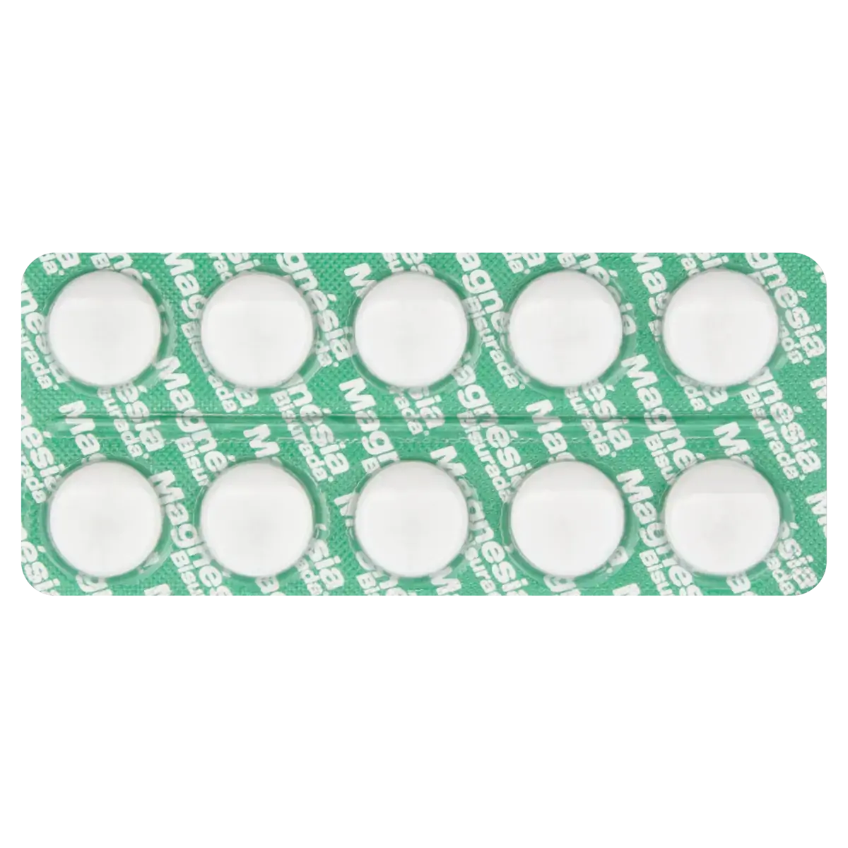 Magnésia Bisurada Menta Pfizer 10 Pastilhas