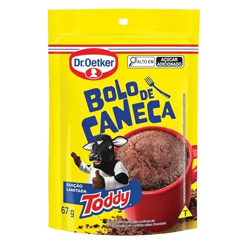 Mist P/bolo De Caneca Dr Oetker 67g Toddy