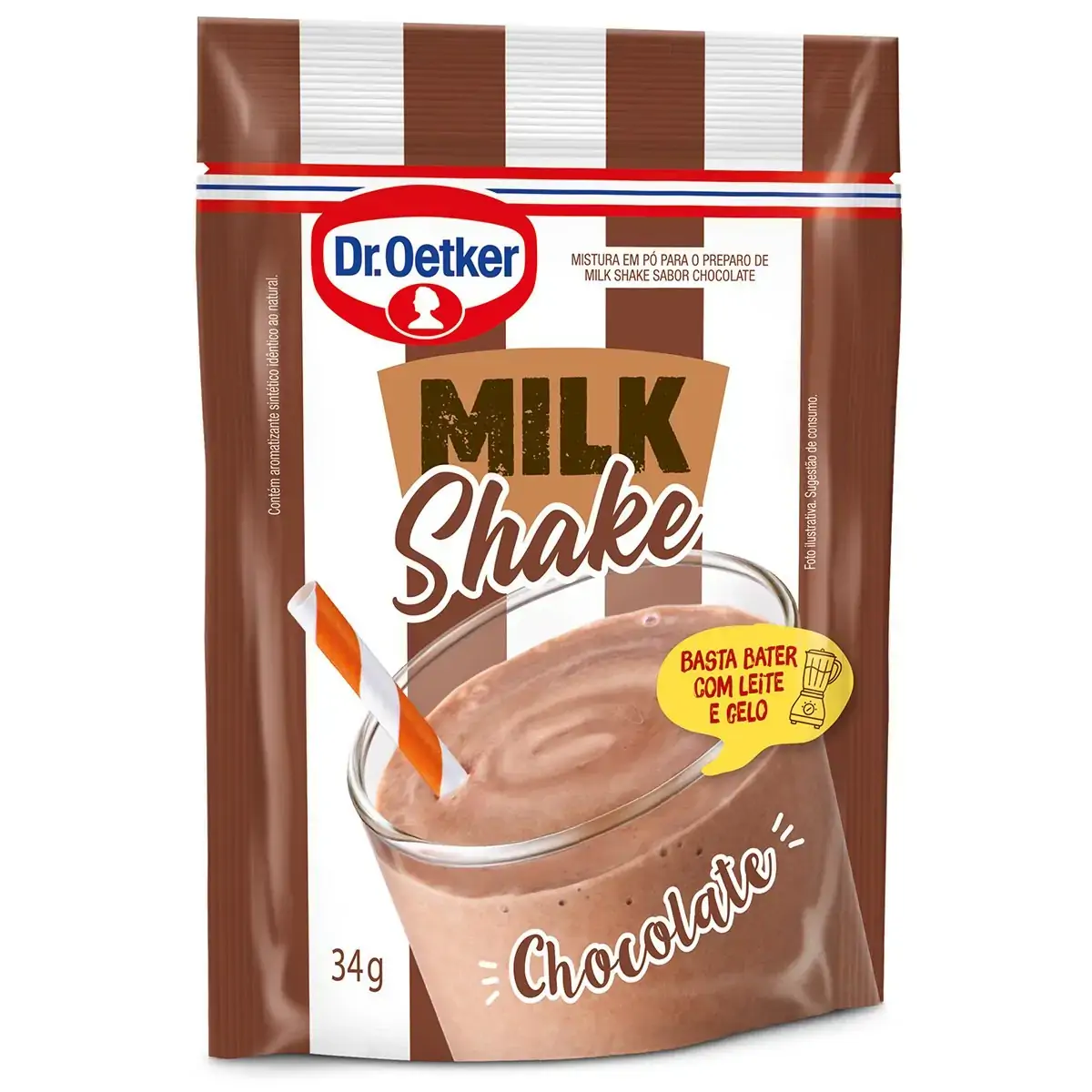 Milk Shake Sabor Chocolate Dr. Oetker 30g