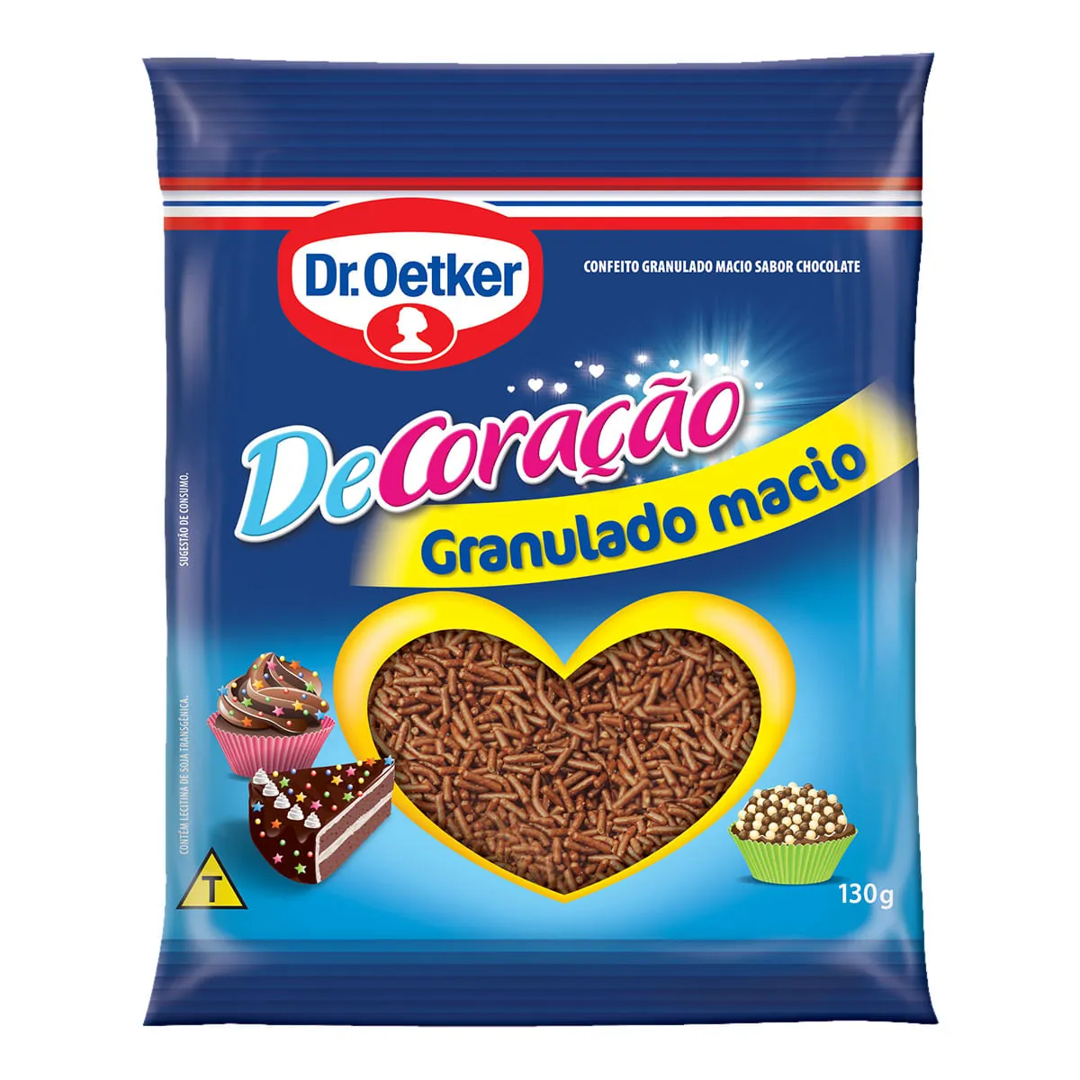 Chocolate Granulado Dr. OETKER Pacote 130g