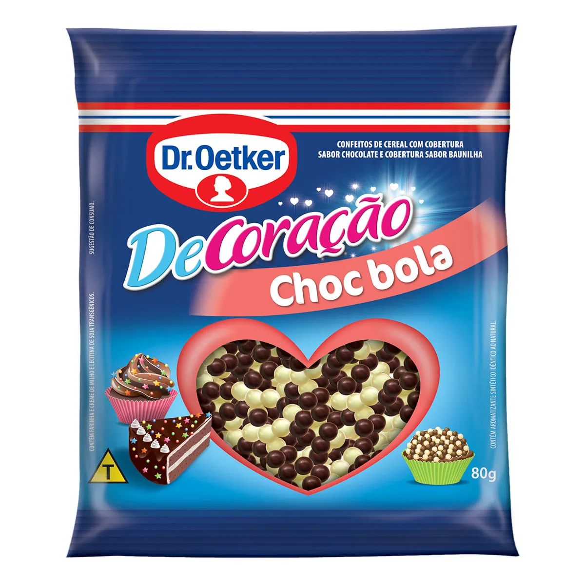 Confeito Dr.oetker Chocolate Bola