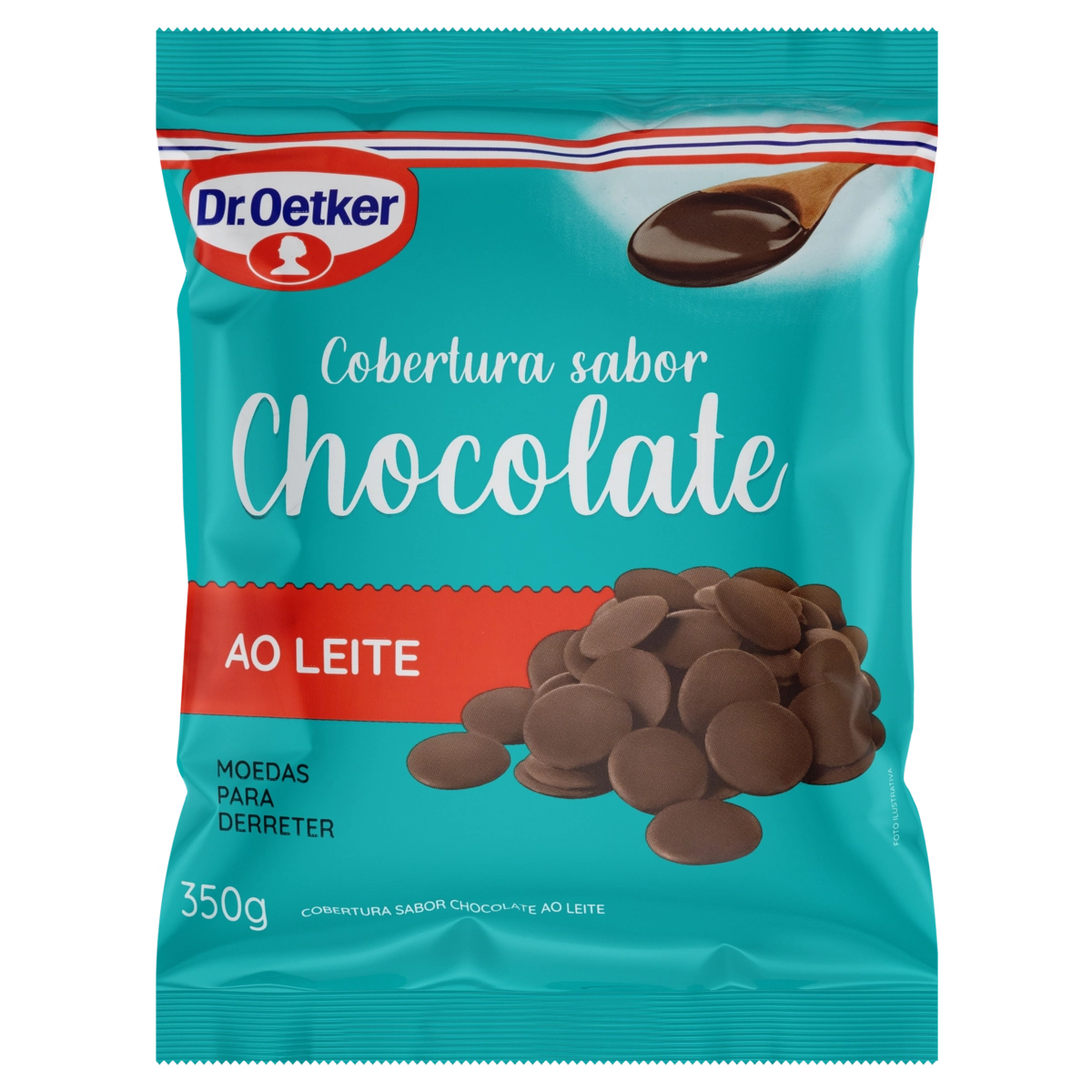 Cobertura em Moedas Sabor Chocolate Ao Leite Dr. Oetker 1kg