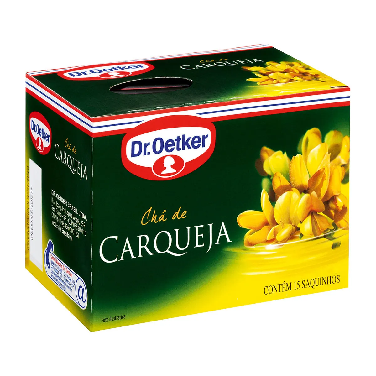 Chá de Carqueja Dr. OETKER 15g com 15 Saquinhos