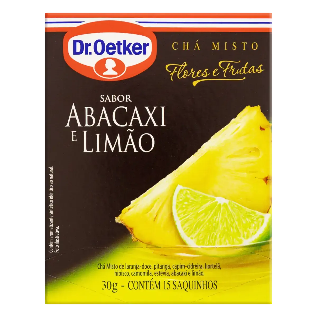 Chá De Ervas Mistas DR. OETKER Caixa Com 15 Saquinhos 22.5g