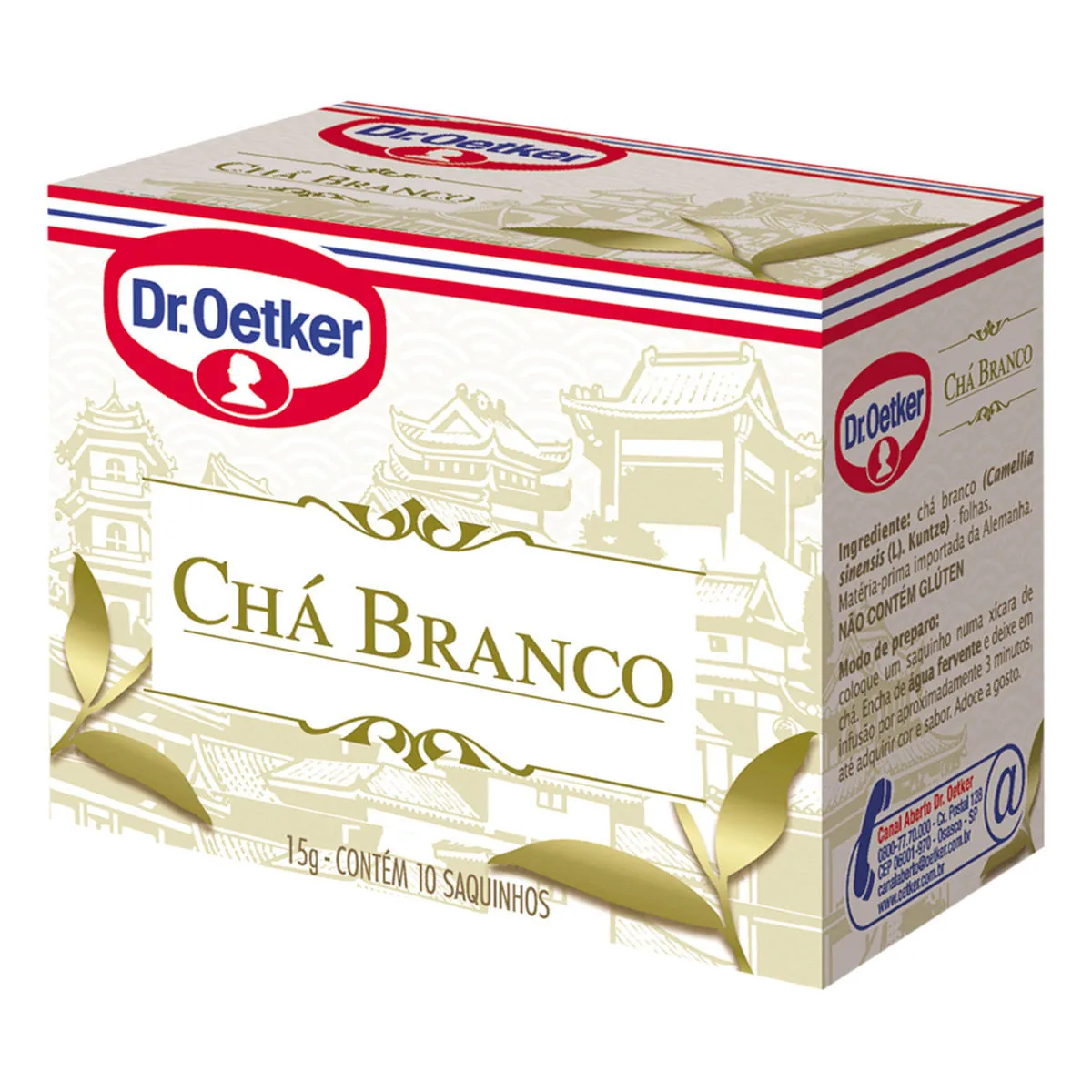 Chá Tradicional Dr. Oetker Caixa com 10 Sachês 15g
