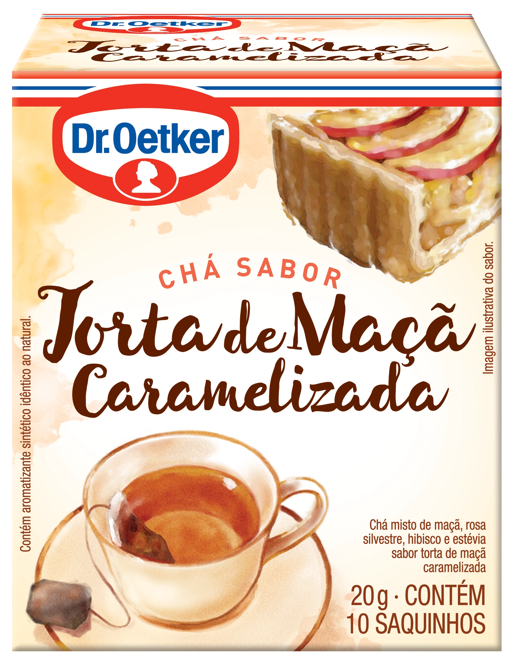 Cha Dr.oetker Misto 20g Torta Maca Caramel.c/10