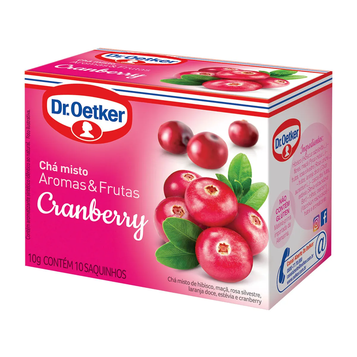 Chá Aromas e Frutas Dr. Oetker 15 Sachês