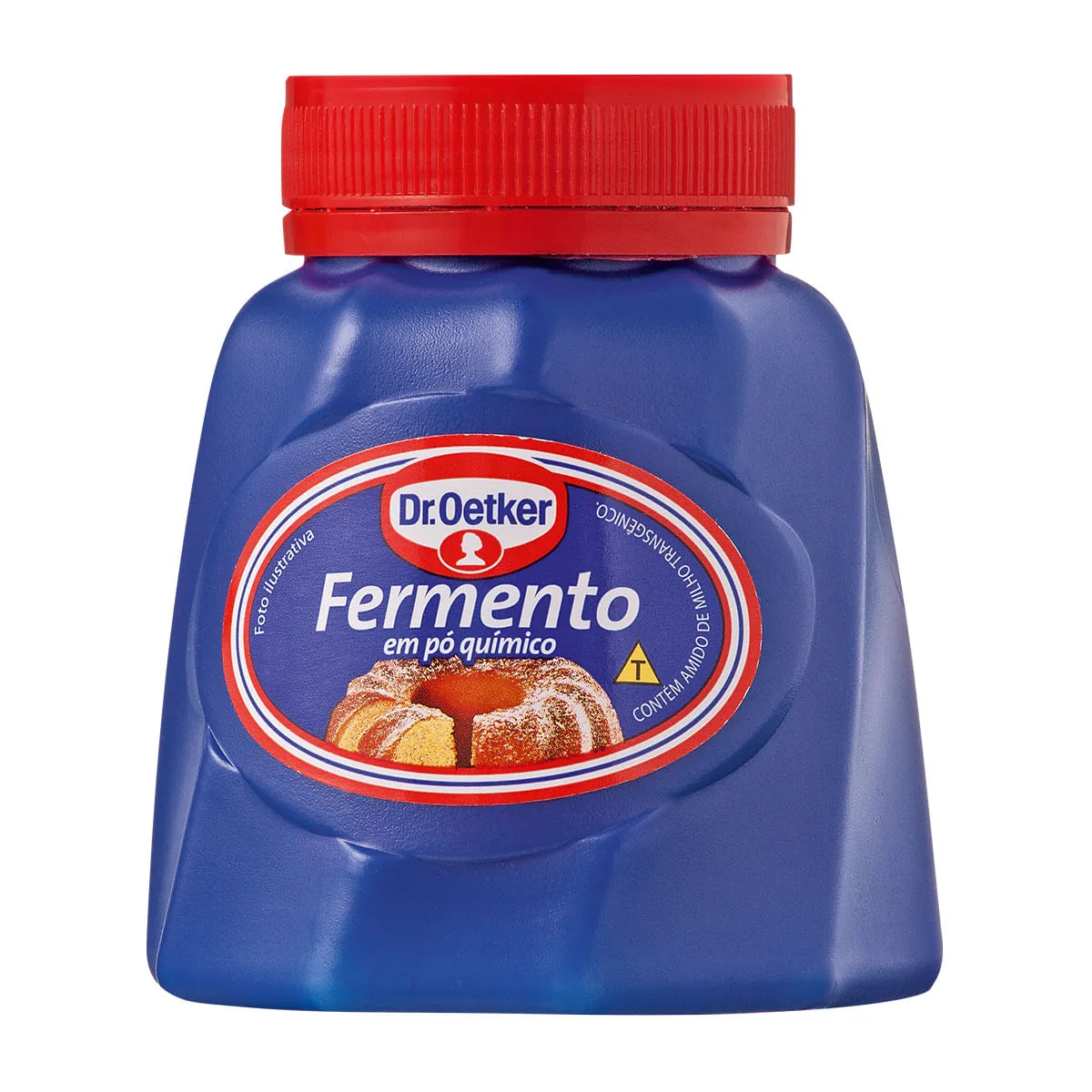 Dr. Oetker Fermento Químico em Pó, Ideal para Bolos Macios e Fofinhos, Ação Dupla, 200g