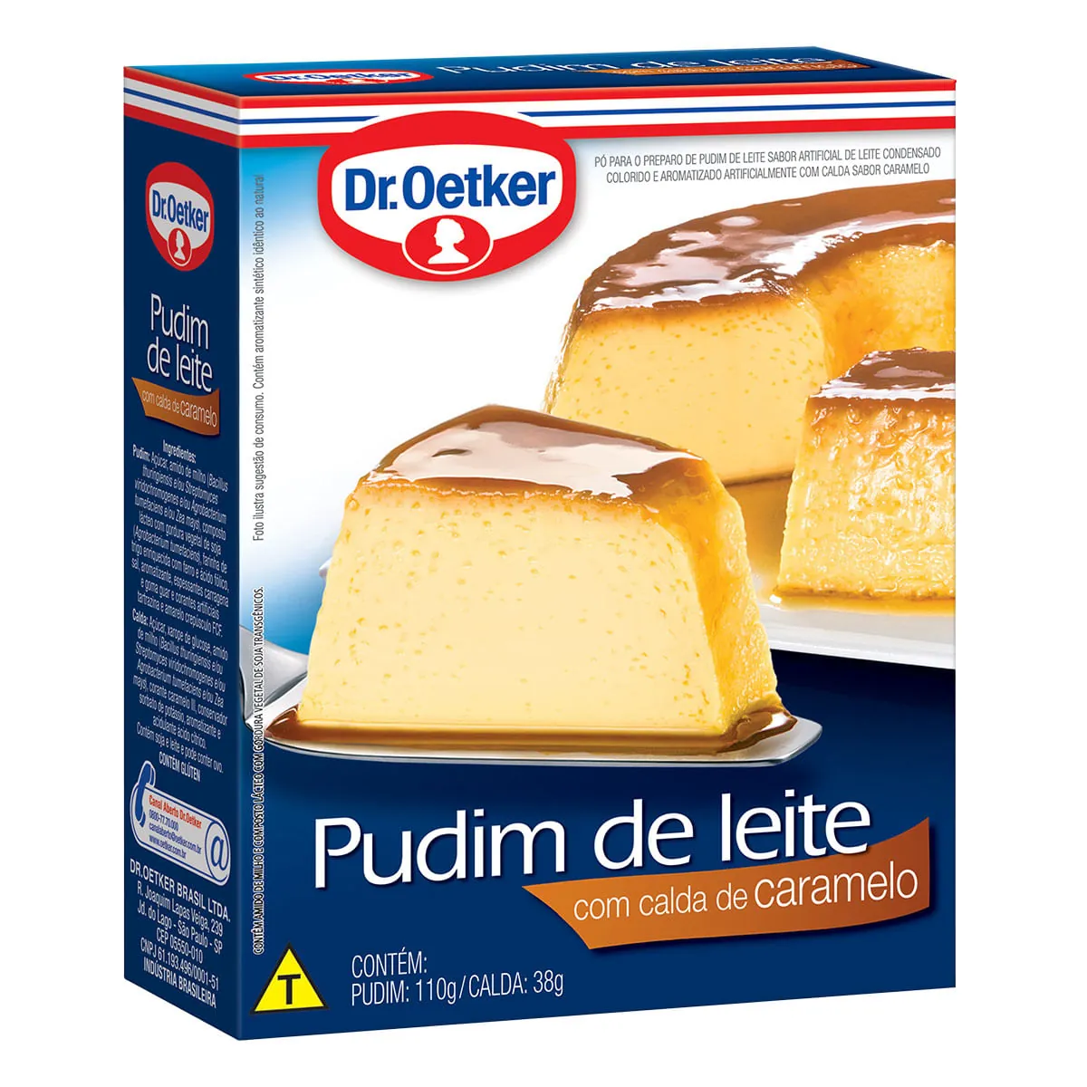 Pudim De Leite C Calda Dr. Oetker