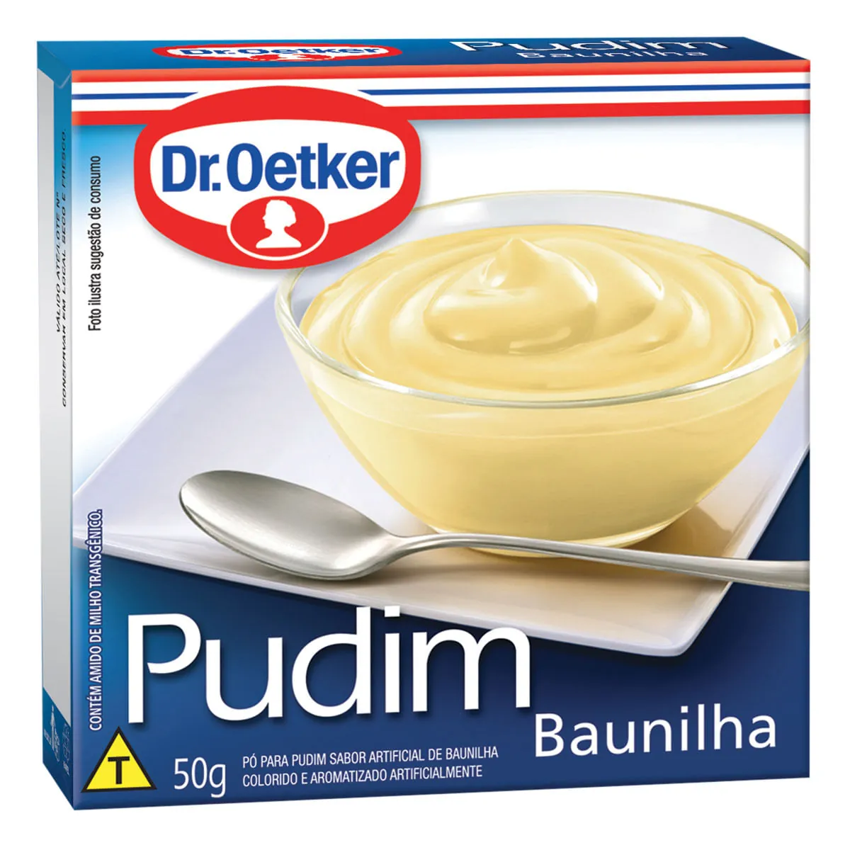 Pó para Pudim Sabor Baunilha Dr. OETKER Caixa 50g