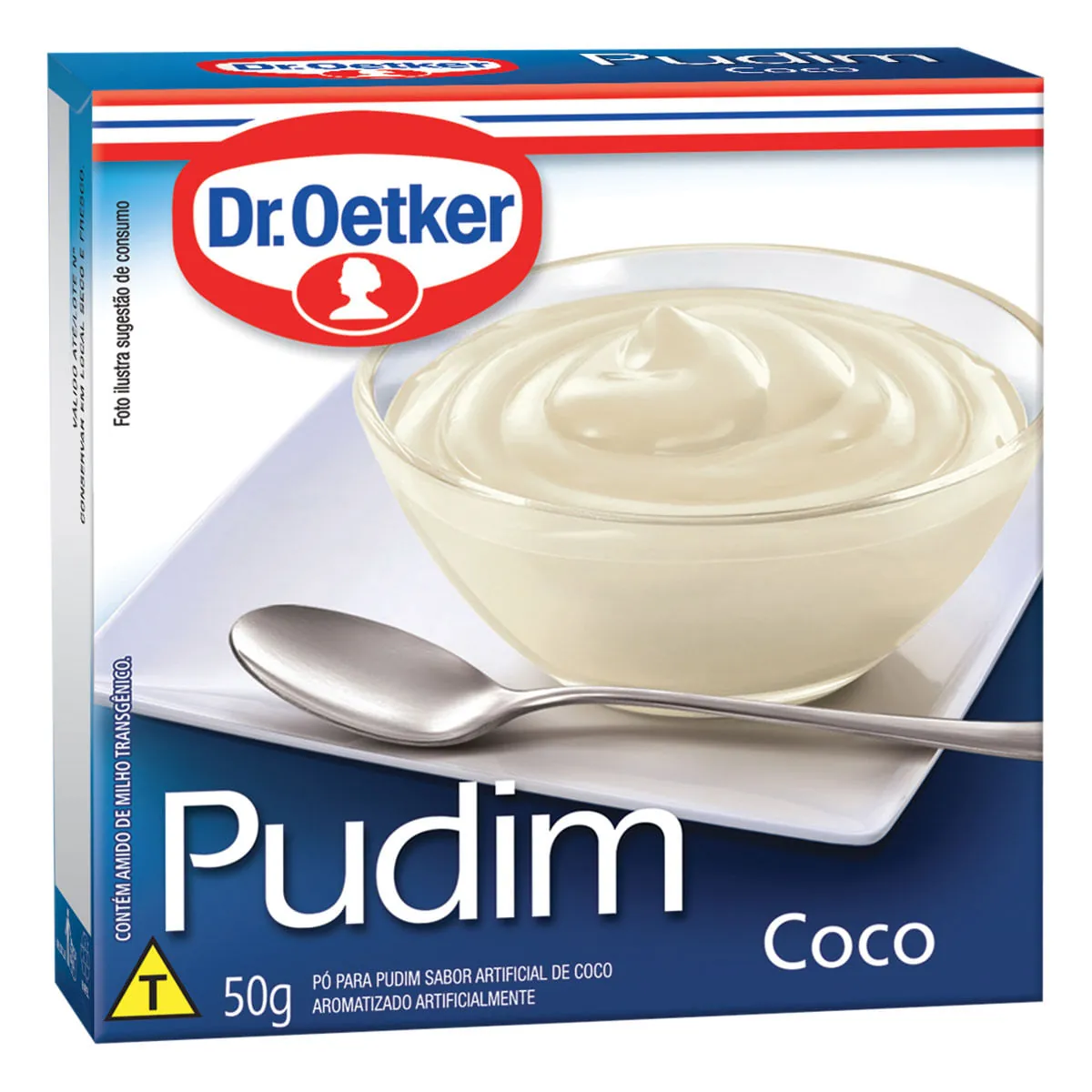 Pó para Pudim Sabor Coco Dr. OETKER Caixa 50g